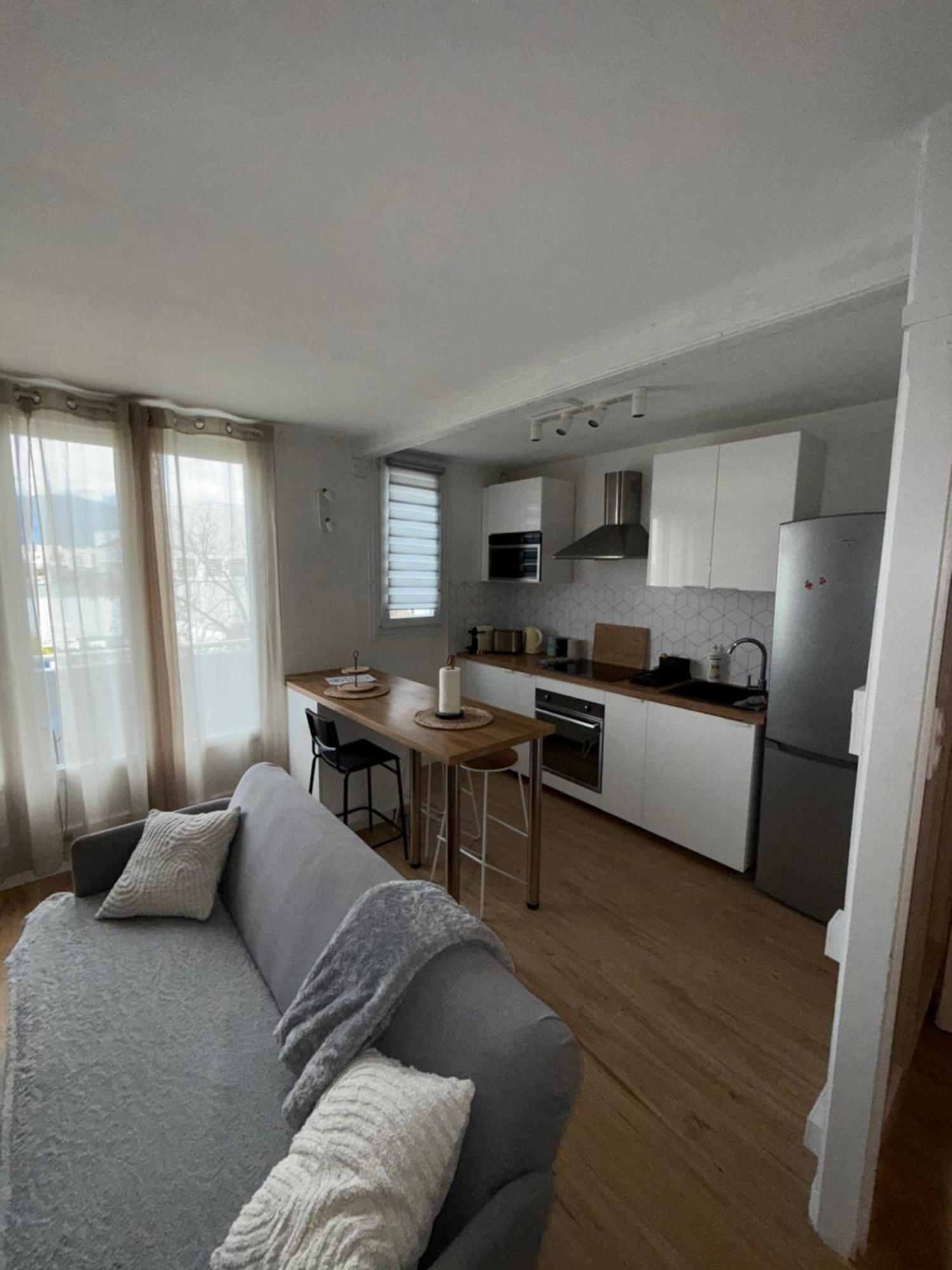 Superbe Duplex Avec Parking Gratuit Lejlighed Grenoble Eksteriør billede
